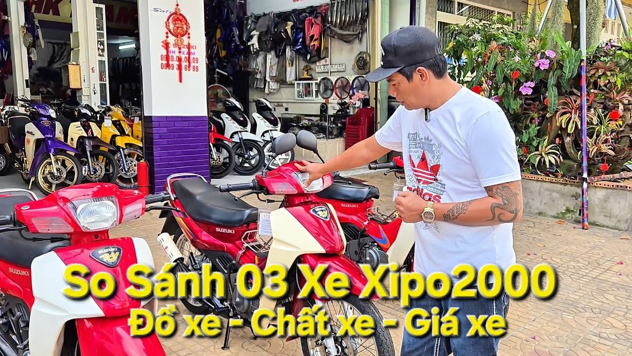 🔴#Review So Sánh 03 Xe Xipo2000☆Giá xe-Đồ xe-Chất xe