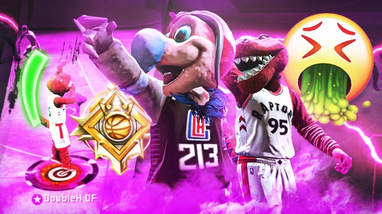 3 LEGEND MASCOTS use the UGLIEST JUMPSHOTS! Legends DOMINATE PARK w/ the WORST JUMPSHOTS!
