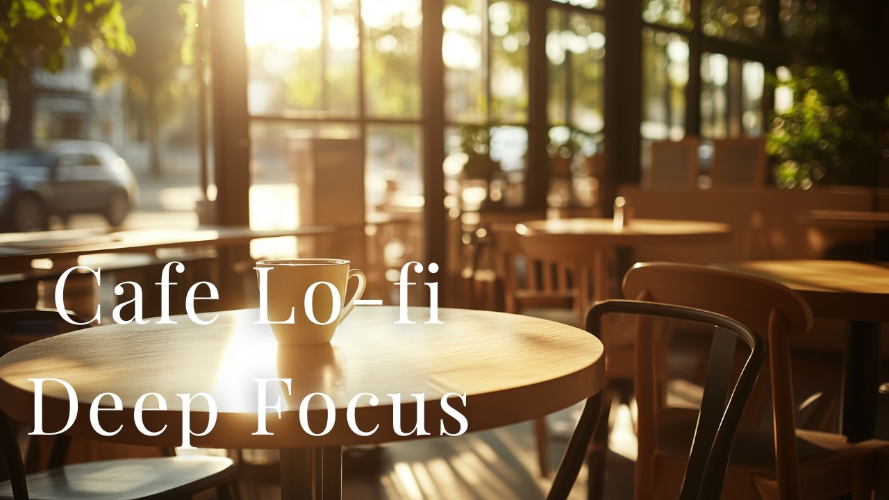 Fresh Morning Lo-fi Cafe ☕ Deep Work & Productivity Music (1 Hour)