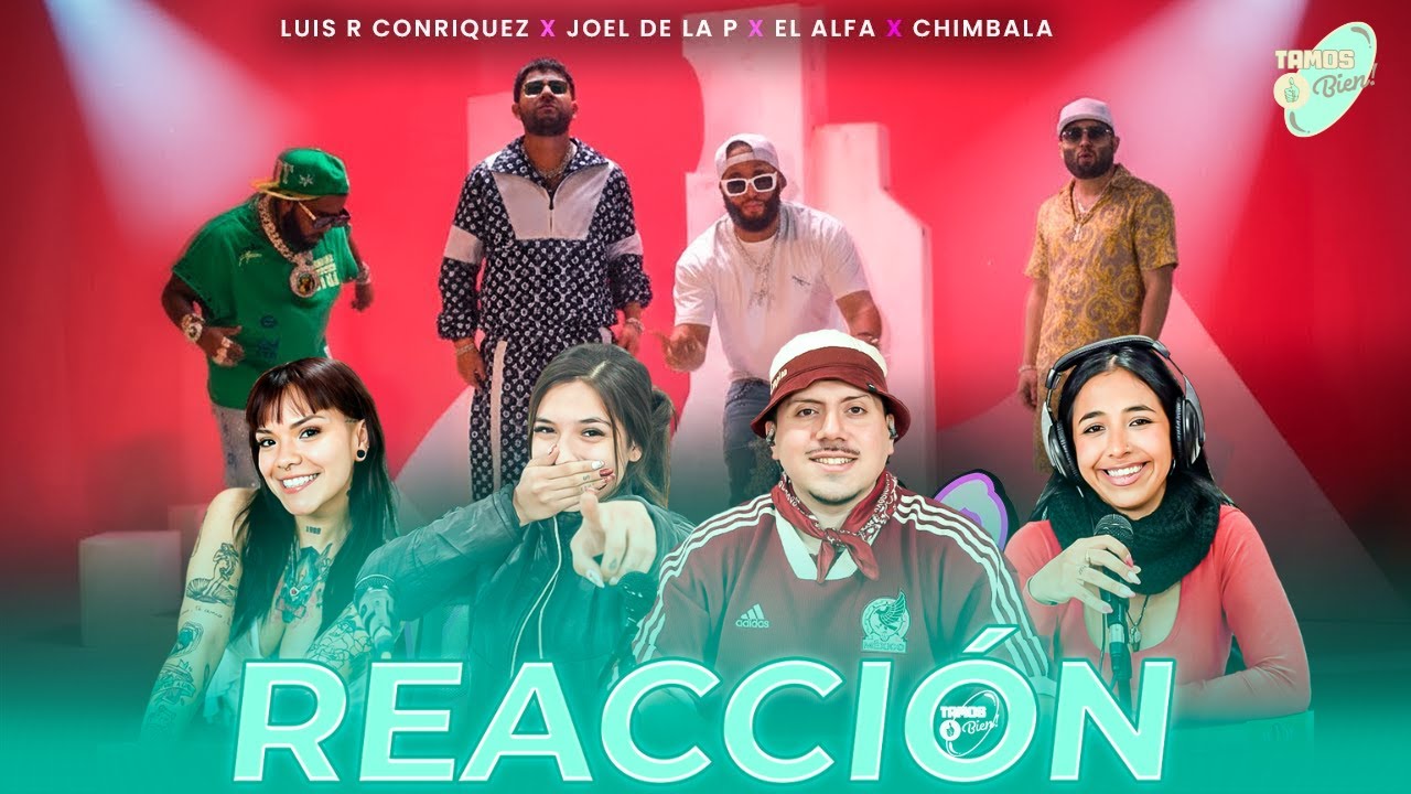 Luis R Conriquez, Joel De La P, El Alfa, Chimbala - Meneo [Video Oficial] | 🇦🇷 🇲🇽 Reacción