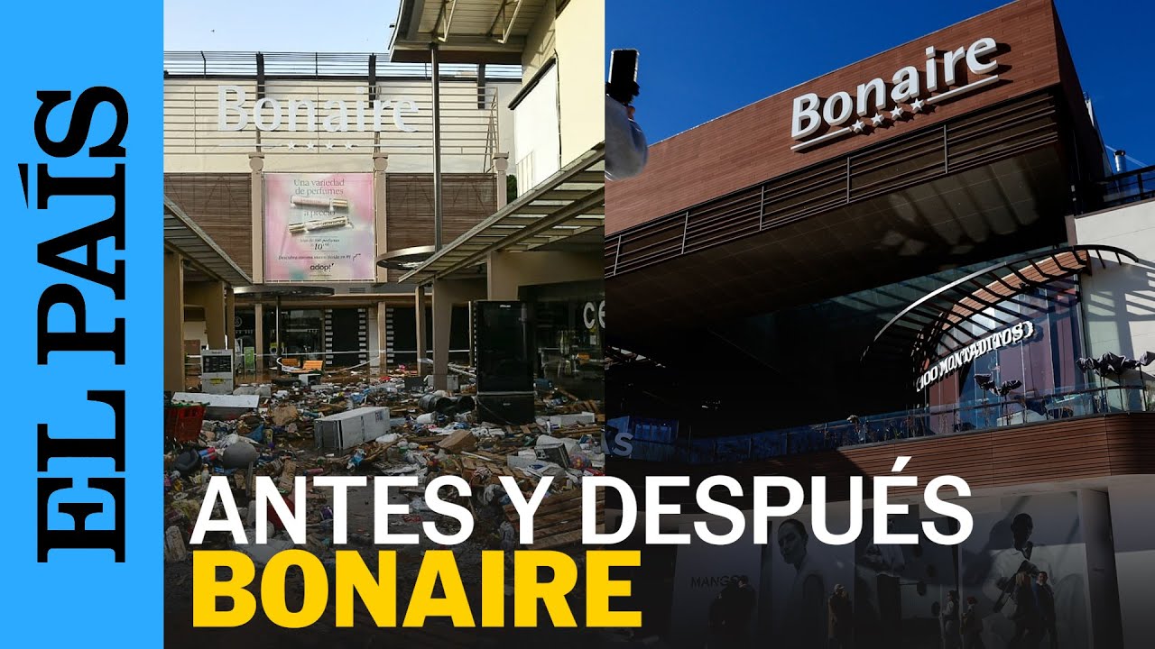ANTES Y DEPUÉS del centro comercial BONAIRE | EL PAÍS