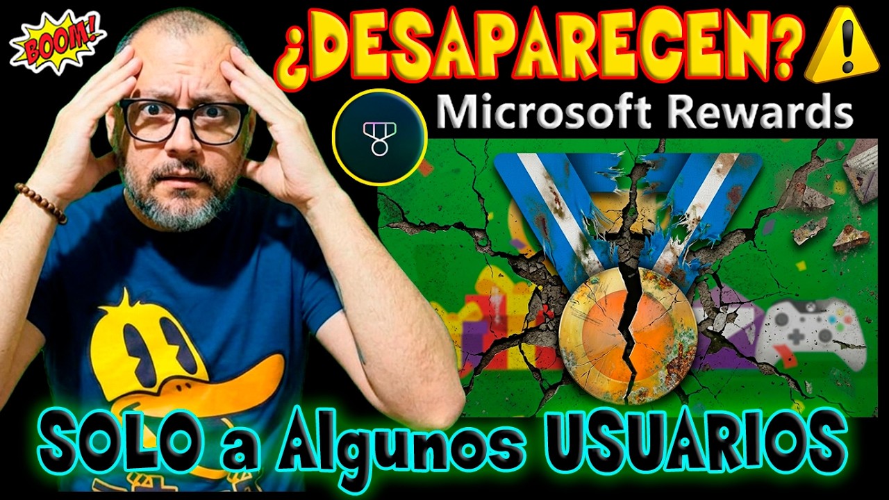 ⚠️ DESAPARECEN los Microsoft Rewards 💀 FALLOS que ROMPEN RACHAS 🏅 y PIERDEN PIEZAS de ROMPECABEZAS 🧩