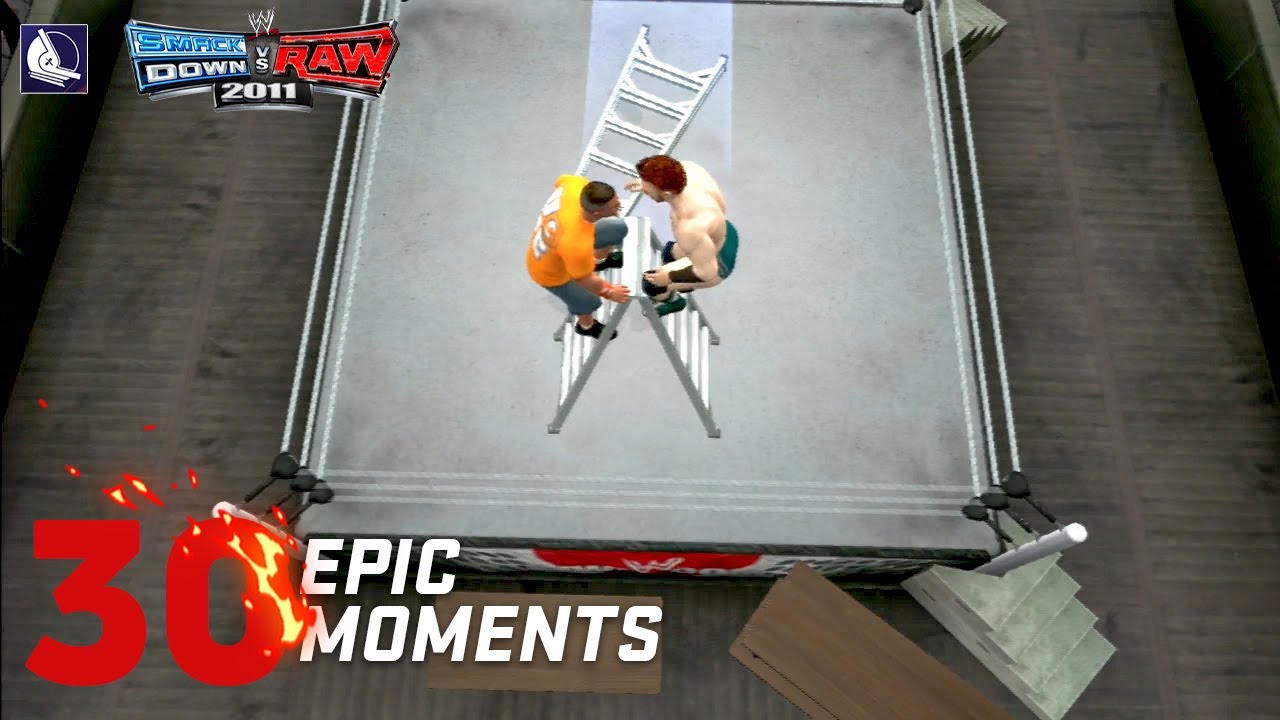30 эпичных моментов в WWE Smackdown vs Raw 2011