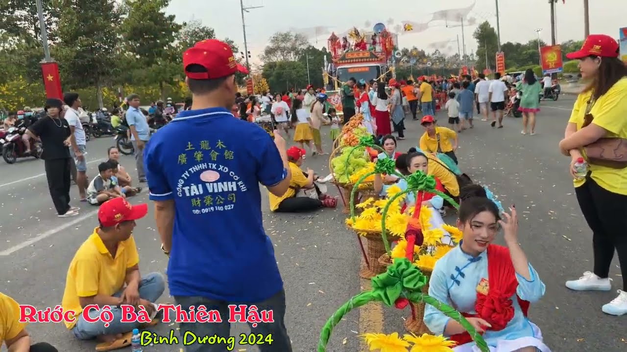 LỚN CHƯA TỪNG CÓ Đại Lễ Rước Cộ Bà Thiên Hậu TP MỚI BÌNH DƯƠNG 2024