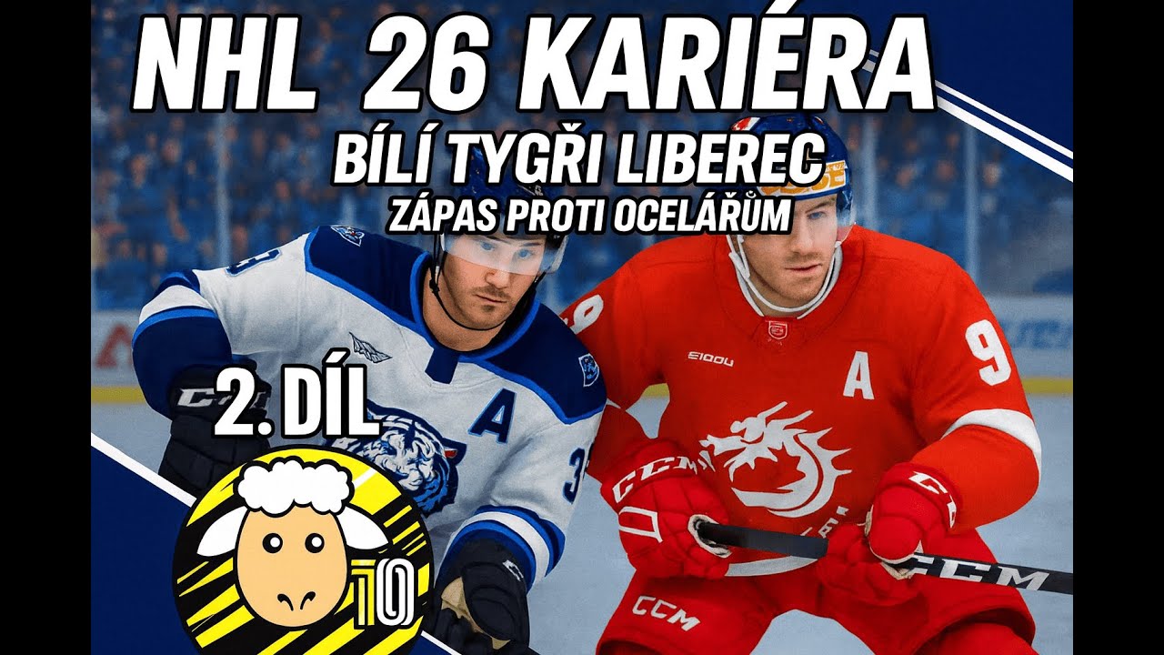 Bude stačit bojovný výkon proti Třinci na výhru ???? Tigři za titulem 2.díl NHL26