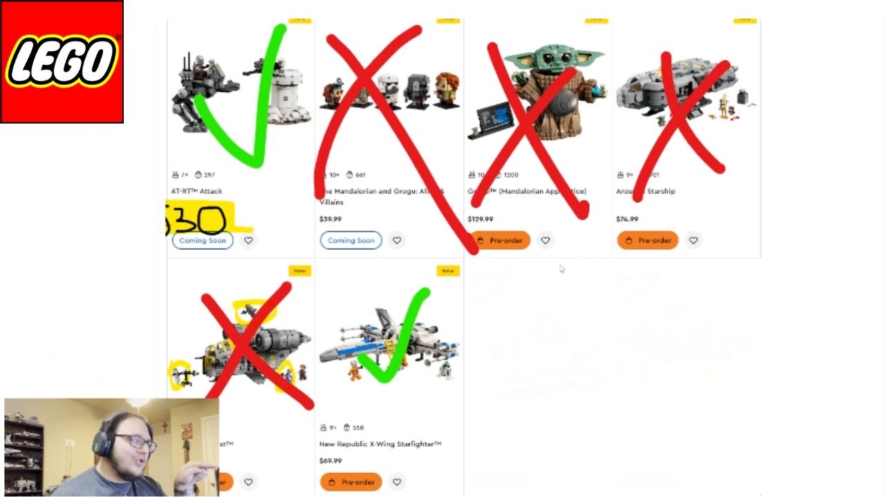 Lego April Mandalorian Movie Sets Reaction