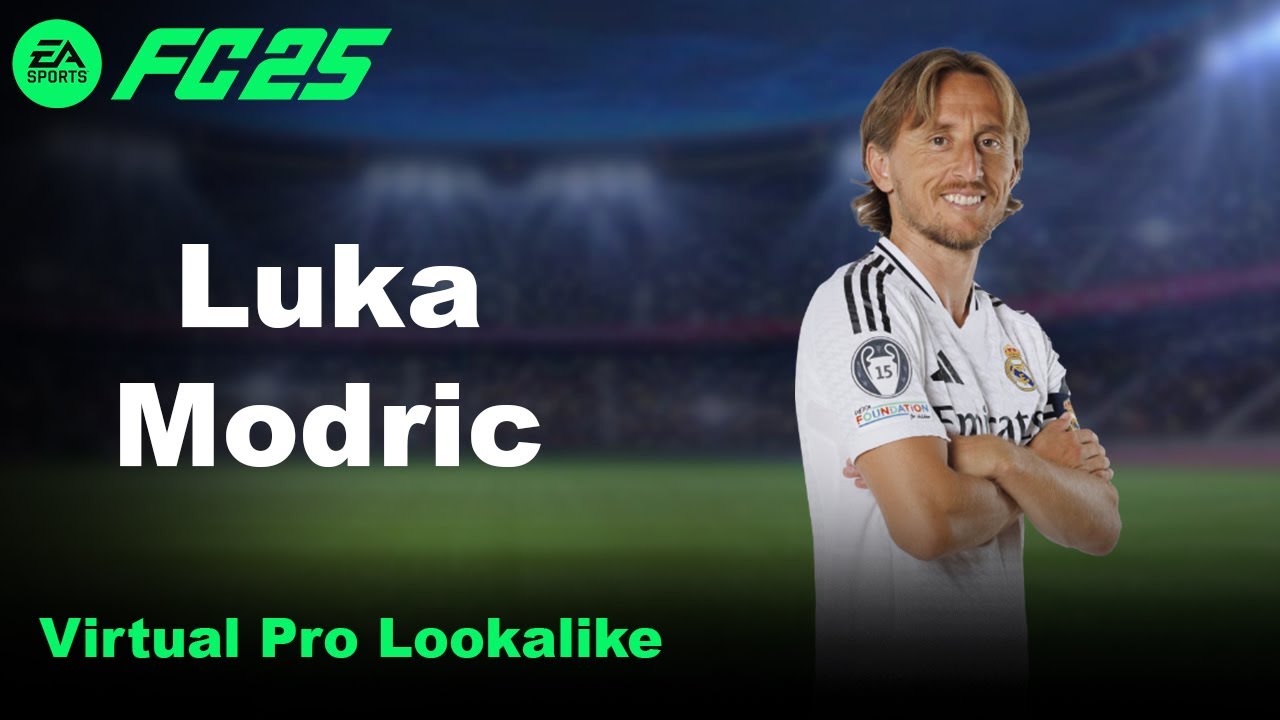 Luka Modric- EA FC 25 Lookalike for Clubs and Career mode