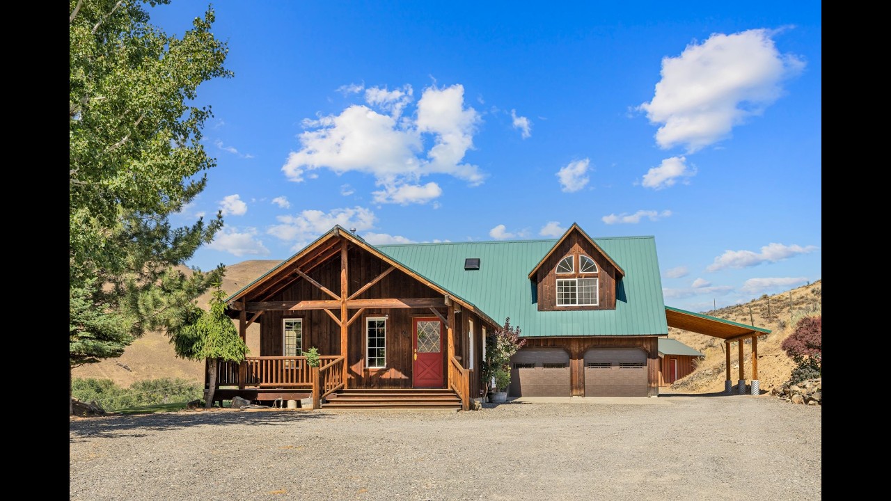 Canyon Luxury Retreat on 5.79 Acres | River Views + ADU + Shops | Ellensburg, WA