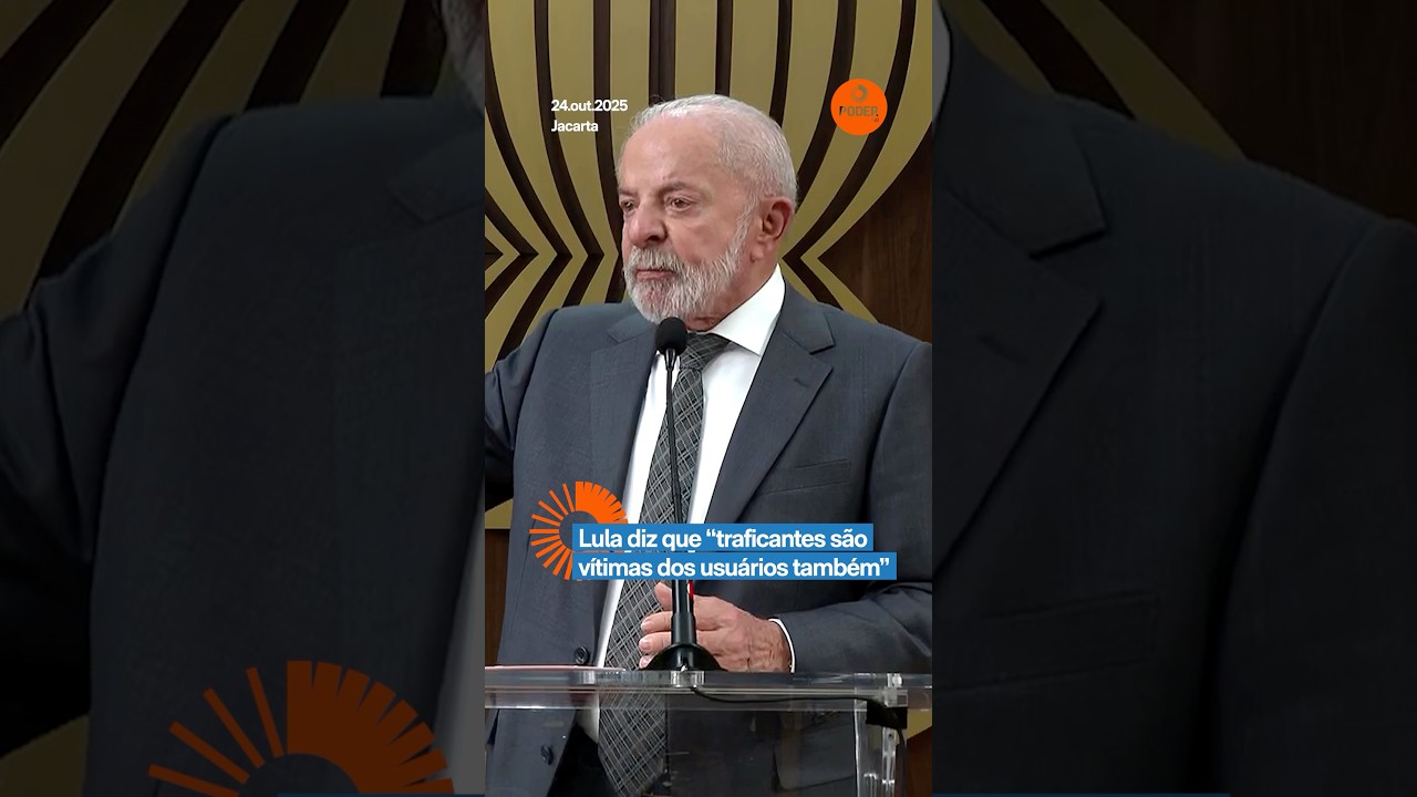 Lula diz que &ldquo;traficantes s&atilde;o v&iacute;timas dos usu&aacute;rios tamb&eacute;m&rdquo;