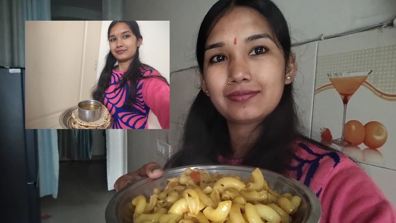 Morning uthe 7 bje breakfast Macaroni aur bahar ka Mausam thanda tha Aaj Ka Simple Vlog 🌸”