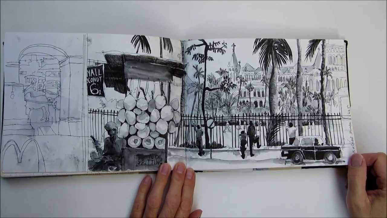 Karen Stamper - My Indian Sketchbook