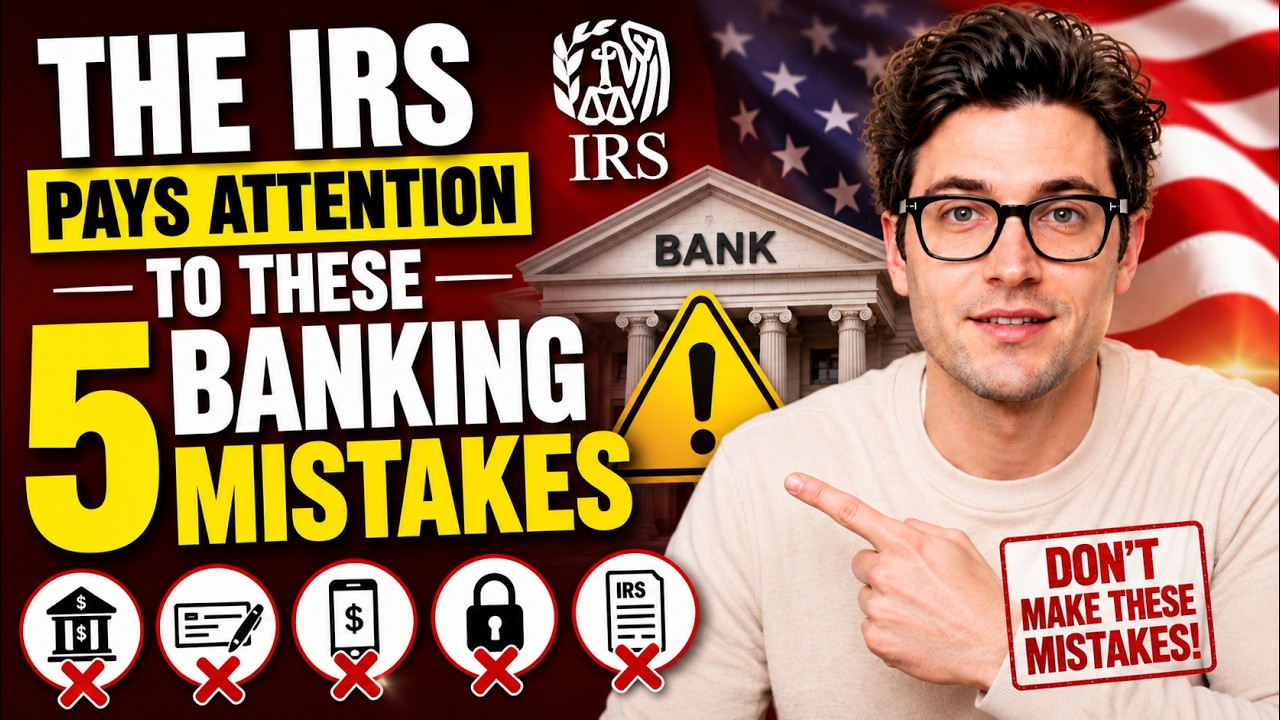 The IRS Pays Attention to These 5 Banking Mistakes