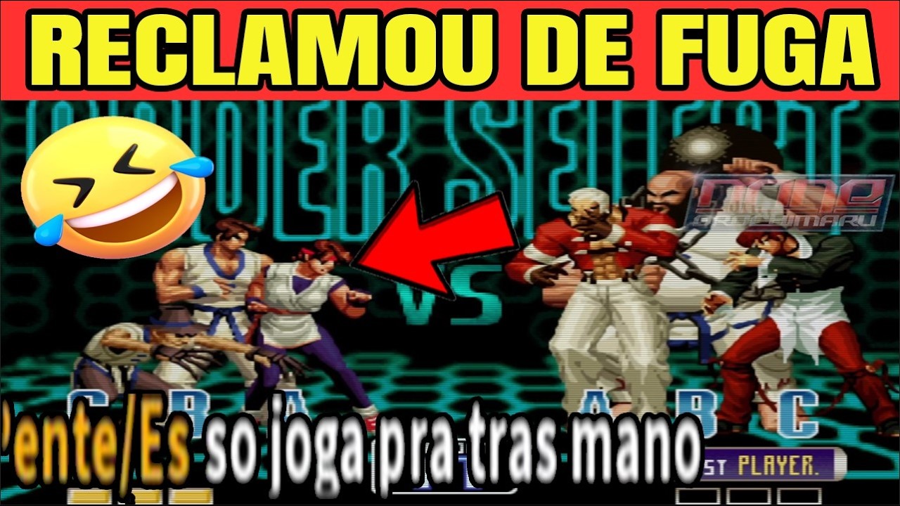 ►KOF 2002 NORMAL►ELE TEVE A CORAGEM DE FALAR QUE EU ESTAVA INDO PARA TRÁS KKKKKKKKKKK