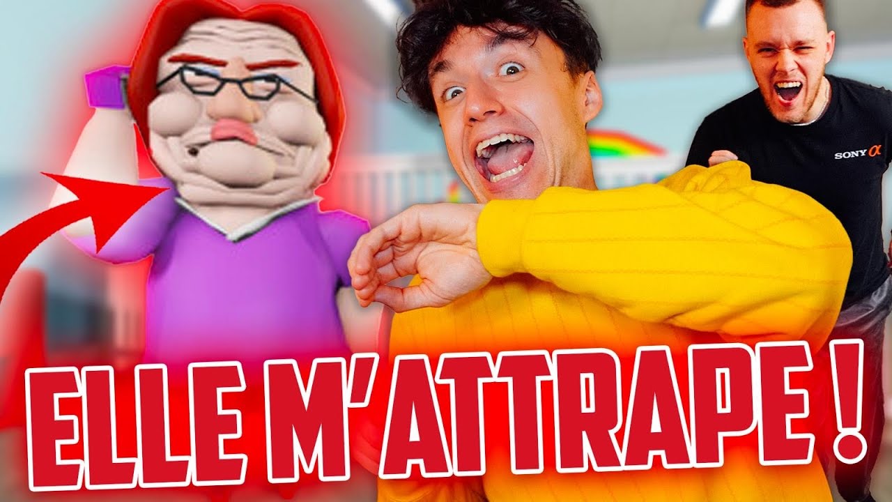 SI TU TOMBES LA NOUNOU T'ATTRAPE ! ROBLOX - ESTEBAN GAMING