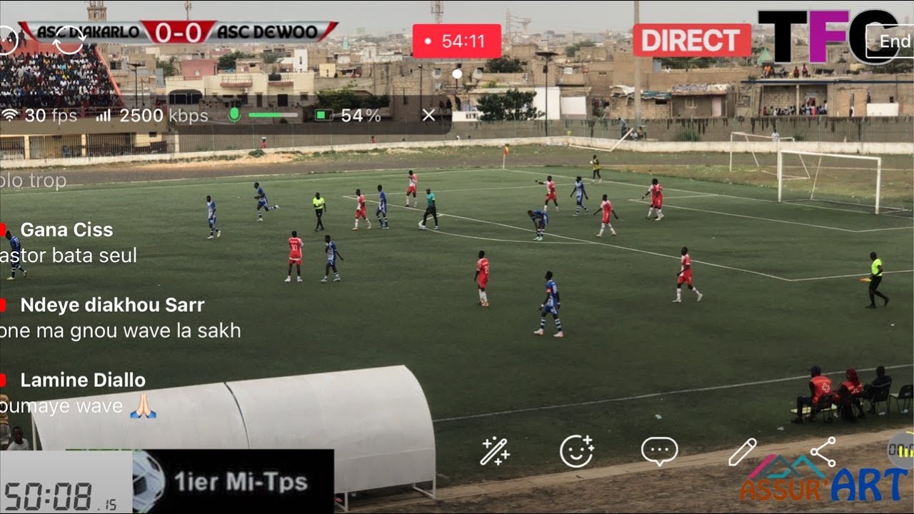 🔴DIRECT)2MTASC DIAKARLO(Z.3B)🆚ASC DEWOO(Z.3B) Phases dèpartementale de Rufisque Stade Ngalandou Diou