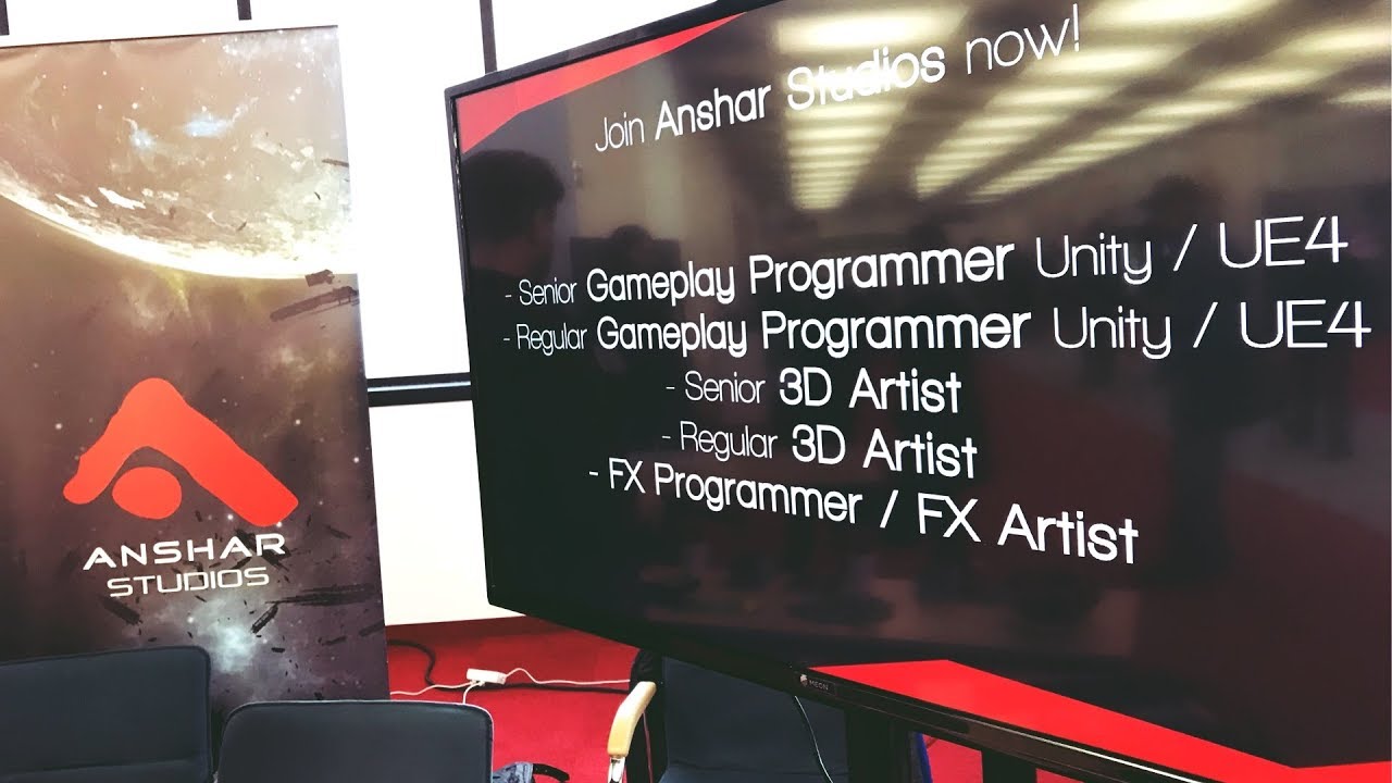 Anshar Studios at GIC 2017 - Geek Careers