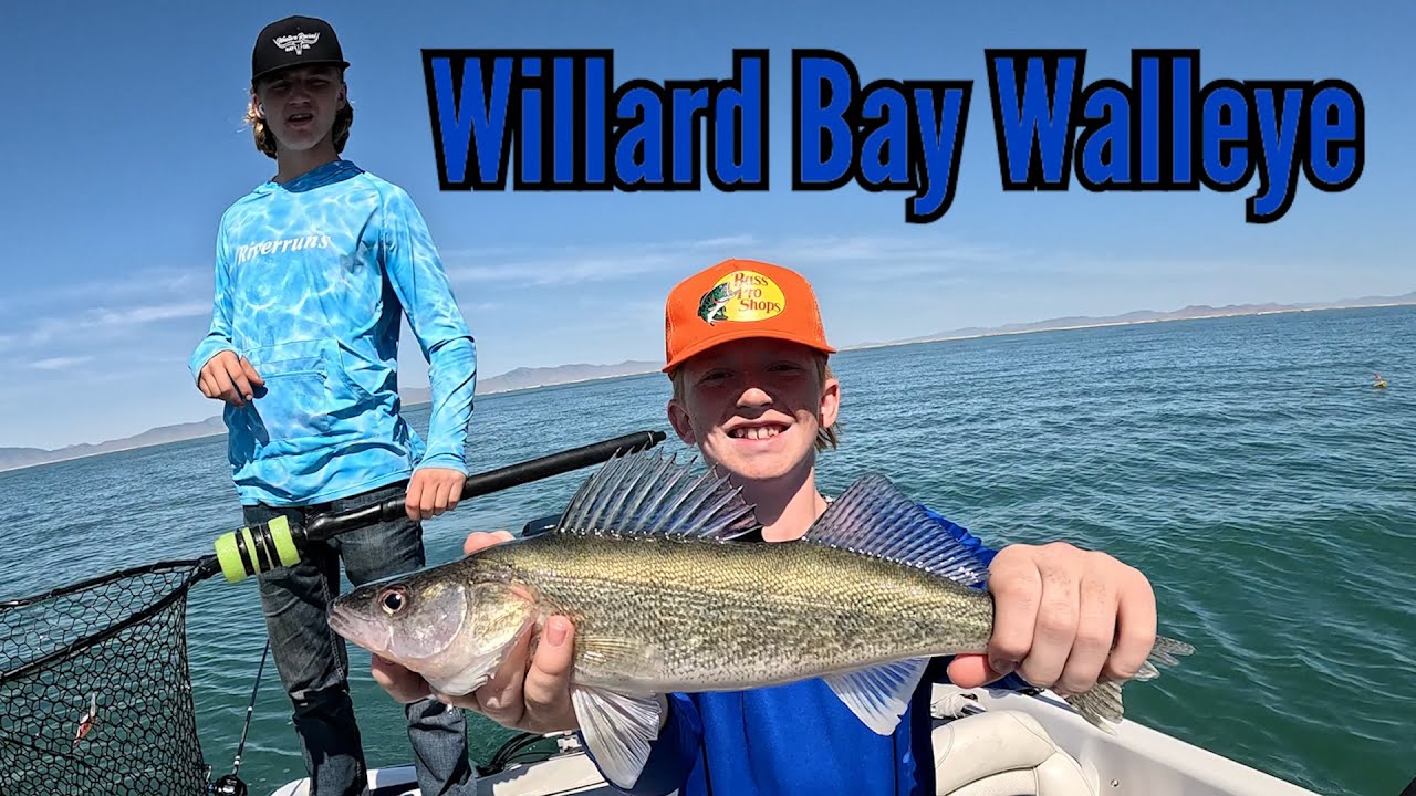 Fishing For Walleye At Willard Bay With Crank Baits And Bottom Bouncers!