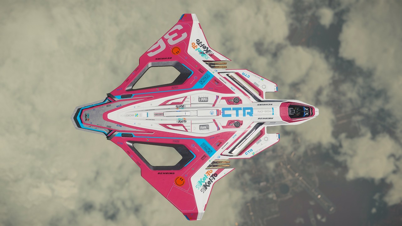 Star Citizen - Sabre Star Kitten Paint