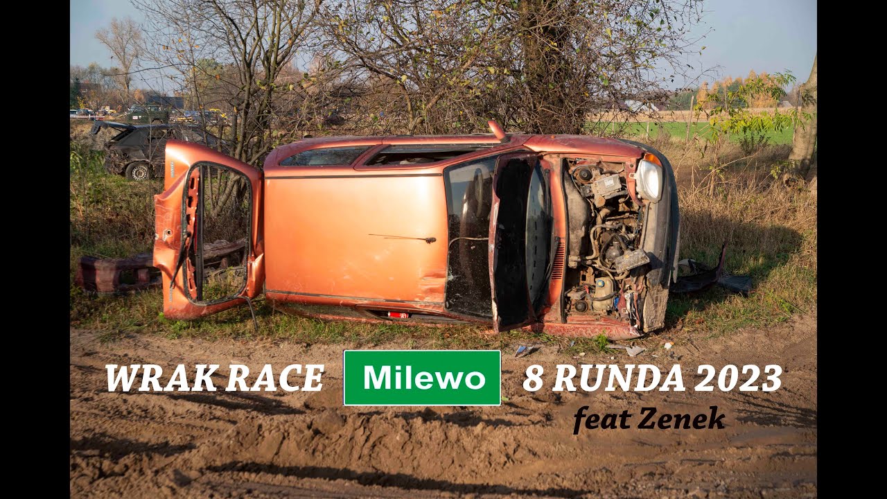 Wrak Race Milewo 8 runda Motociekawy 2023 feat Zenek