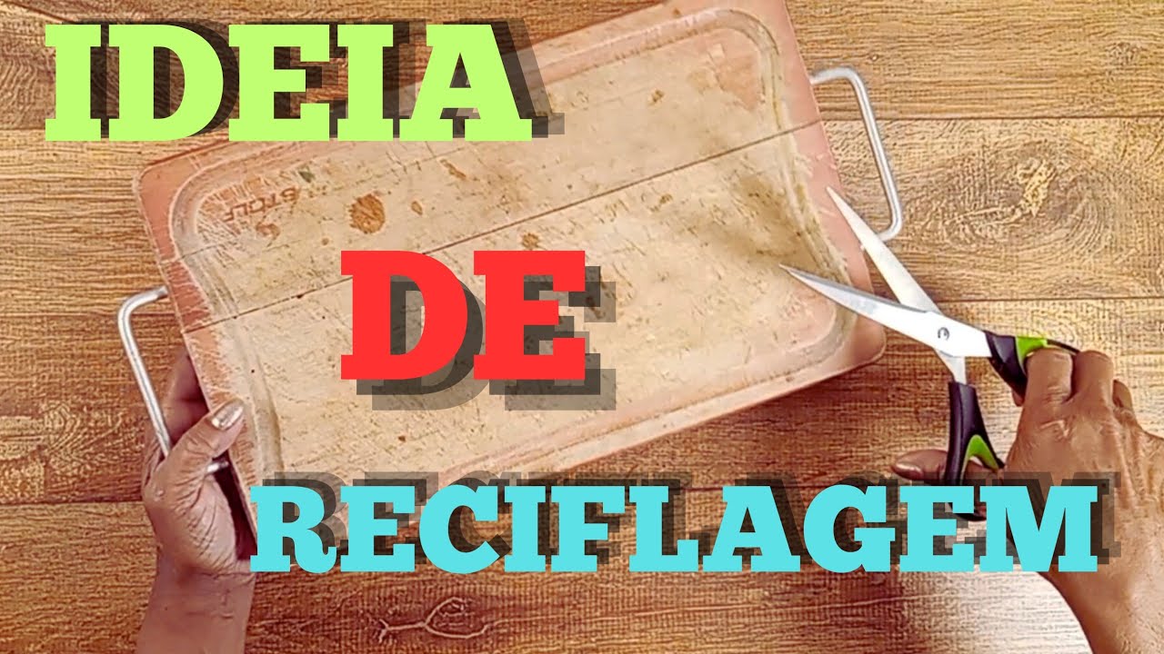 Ideia de reciclagem feita com TÁBUA de carne velha VIDROS E PASTILHA de AZULEJO