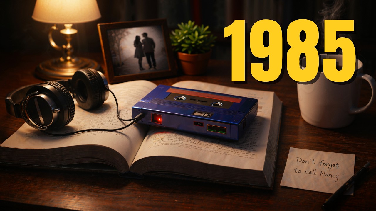 Nostalgic 80s Cassette Tape Mix &ndash; Romantic Love Songs for Calm & Relaxing Nights