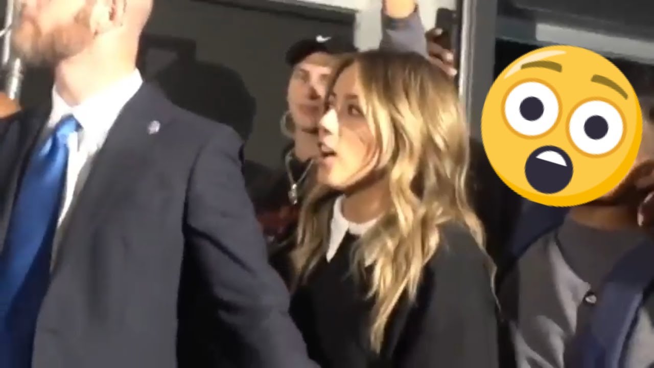 CHLOE BENNET REACTS TO KSI WEARING A MASK OF HER!!