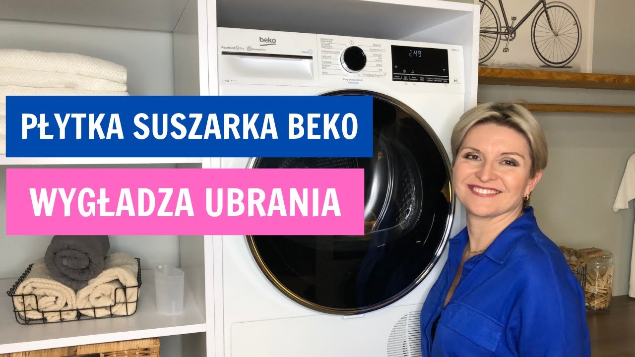 Suszarka Beko slim B5T67249WDC w najwyższej klasie energetycznej A+++ | Pani AGD