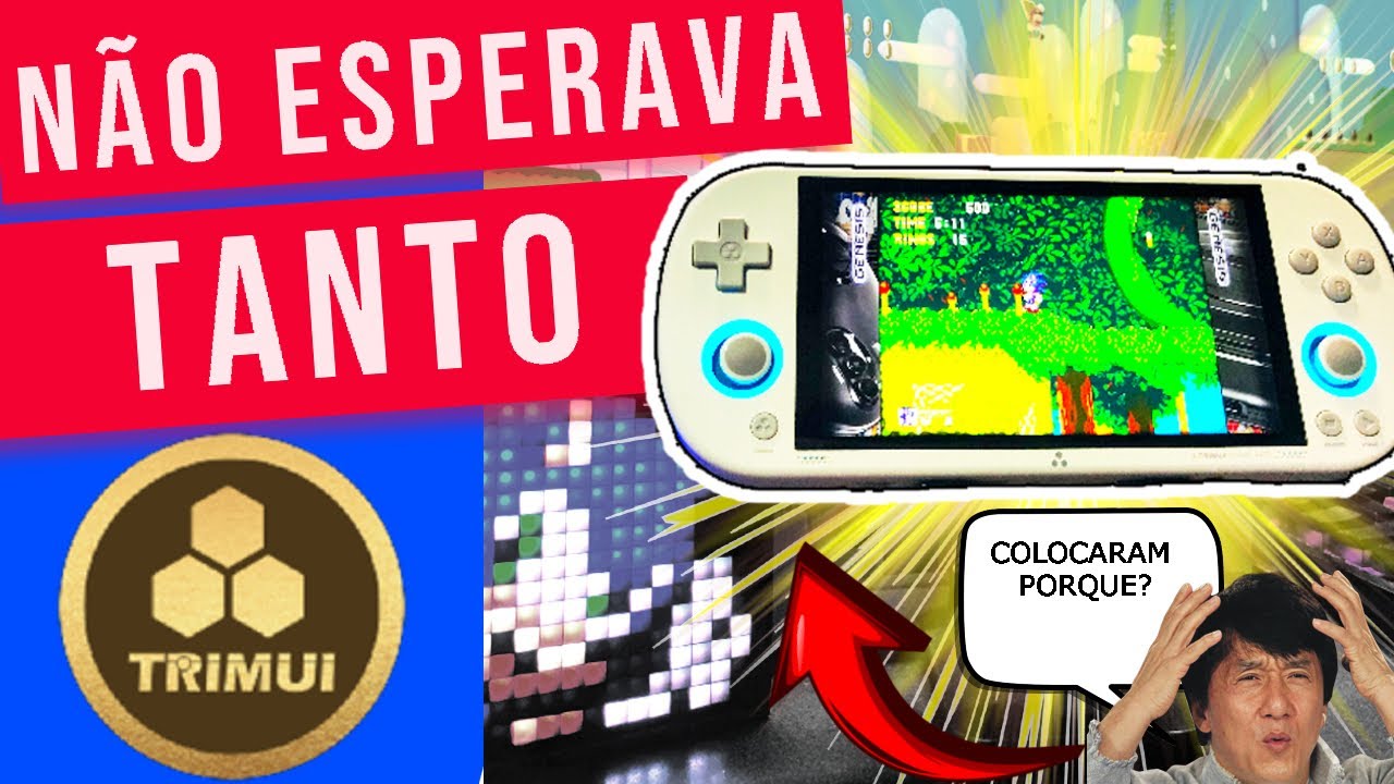 Lançamento Trimui Smart Pro - Novo Console Portátil com Telona HD - Análise Suprema ✅