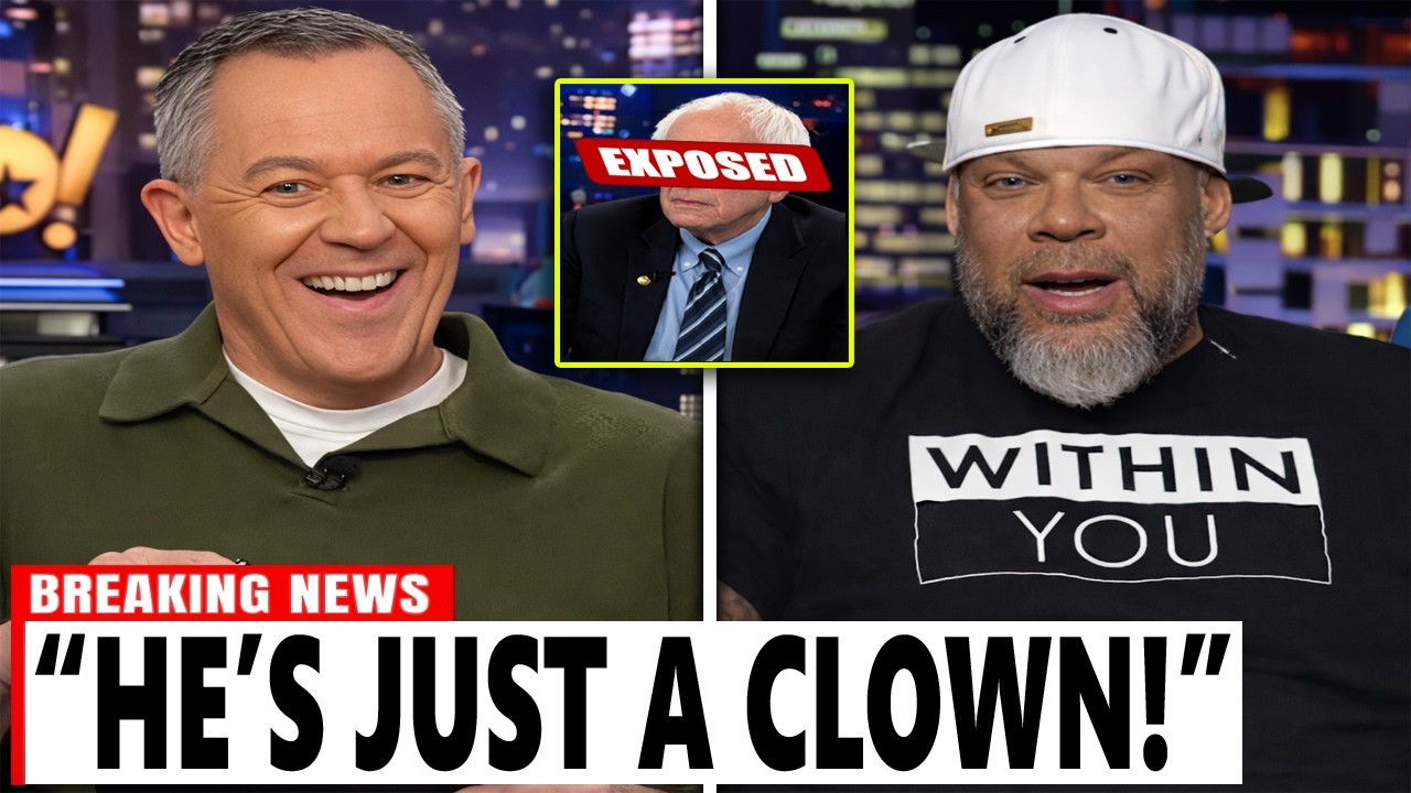 Bernie Sanders ERUPTS After Greg Gutfeld & Tyrus CALLS Him OUT On LIVE TV!