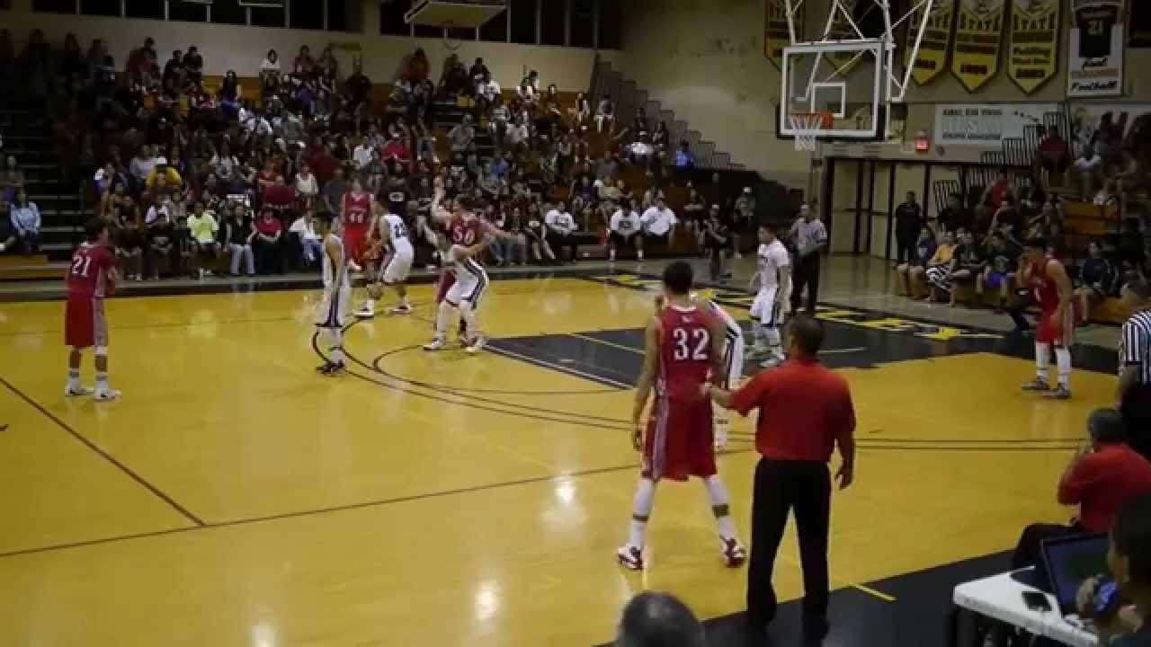 Boys Basketball Championship - Farrington vs Kahuku - 2nd Half  2-19-15