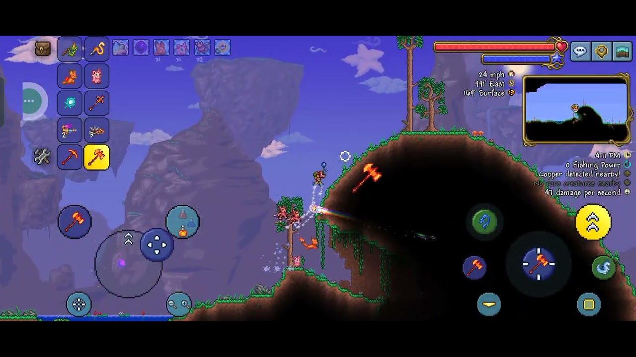 Ep10 | Torch God | Terraria Mobile Gameplay | Expert Mode 