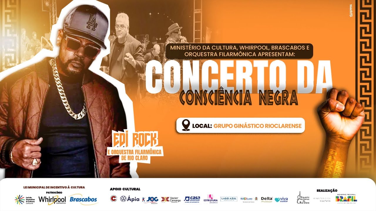 OFRC 30 Anos: Concerto da Consci&ecirc;ncia Negra com Edi Rock (Racionais MC&rsquo;s)