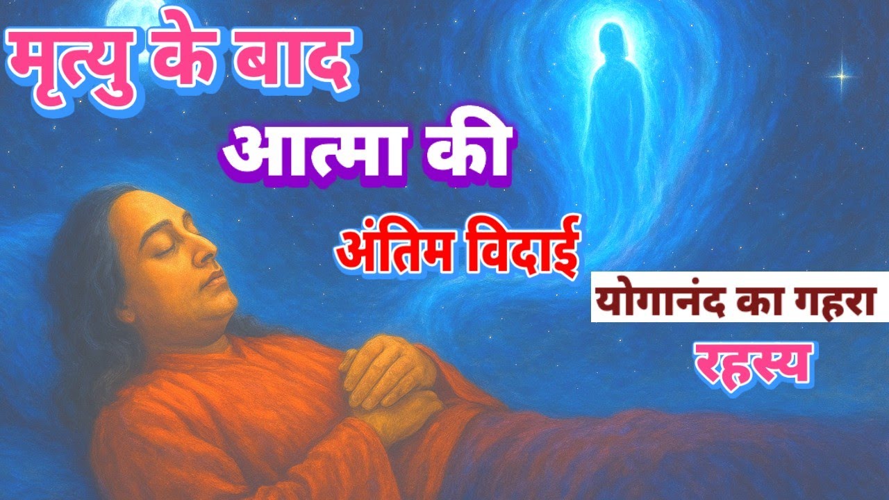 मृत्यु के बाद आत्मा की यात्रा | योगानंद का गहरा रहस्य। #soul #death #yogananda #secret #meditation