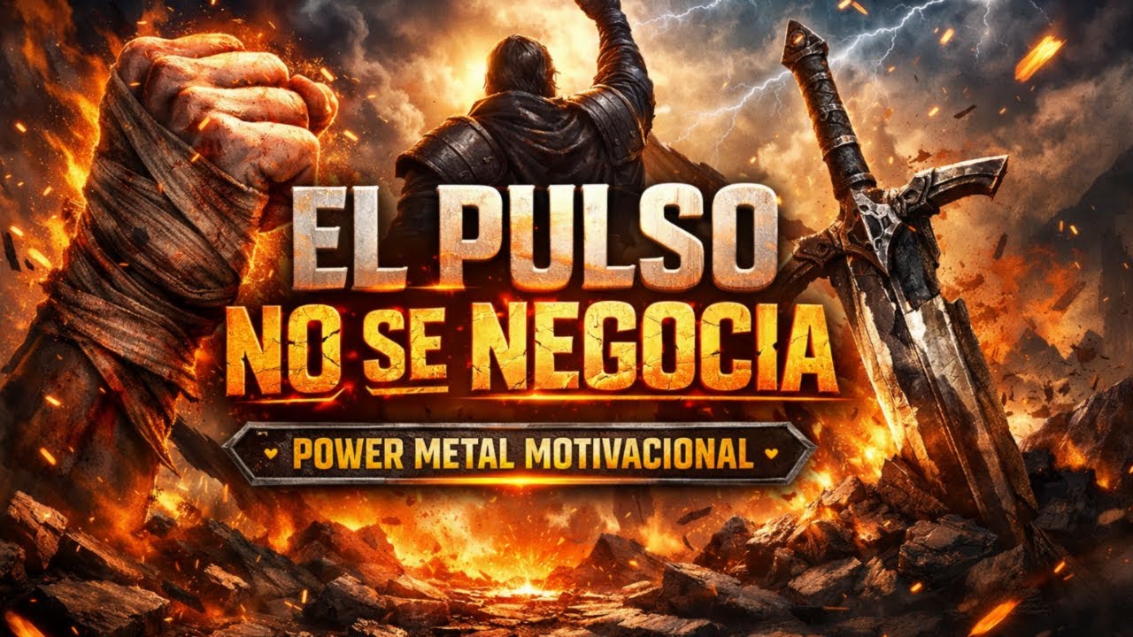 EL PULSO NO SE NEGOCIA – Power Metal Motivacional | Epic Metal de Superación