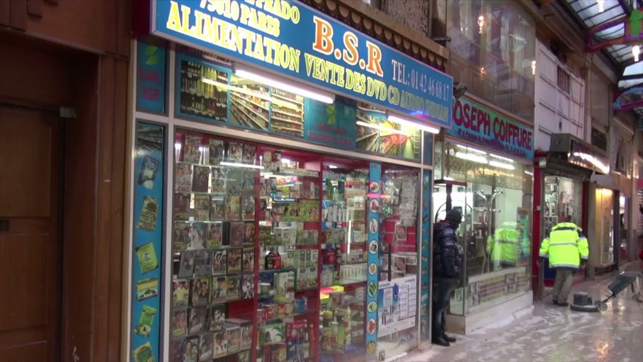 Les passages autour de Strasbourg Saint-Denis à Paris