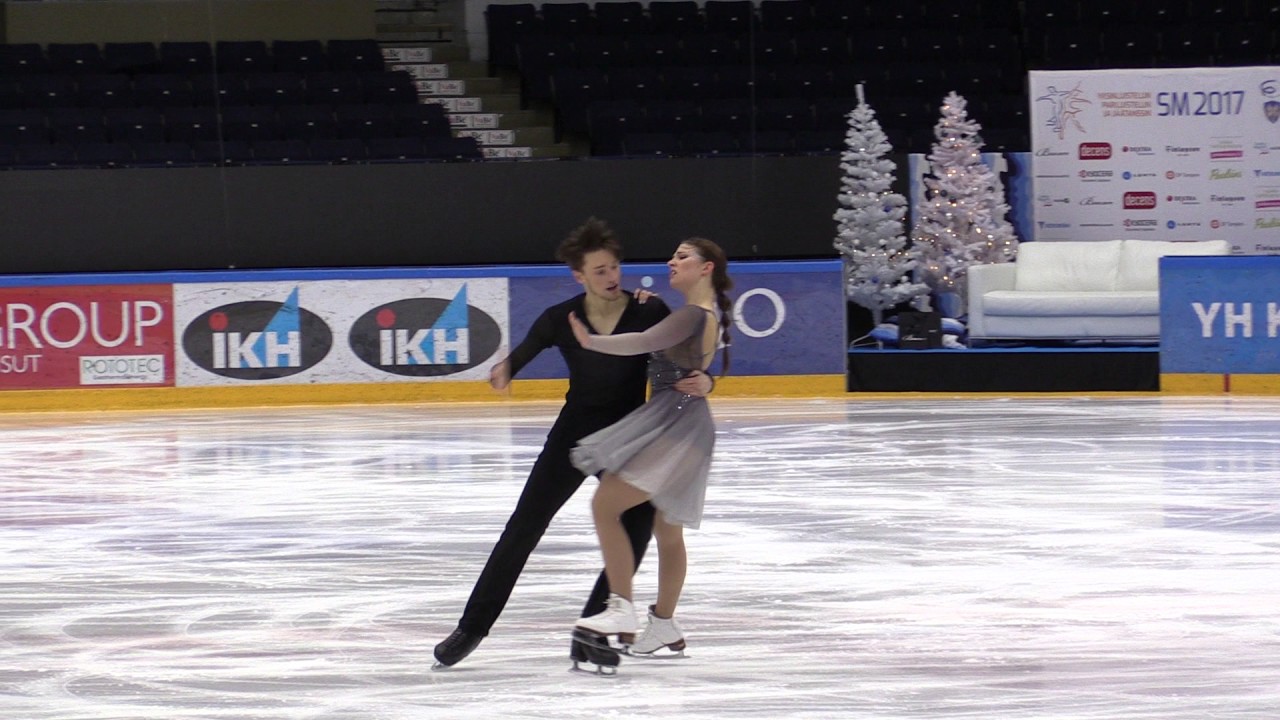 Figure Skating Senior Ice Dance Free Dance Cecilia Törn / Jussiville Partanen