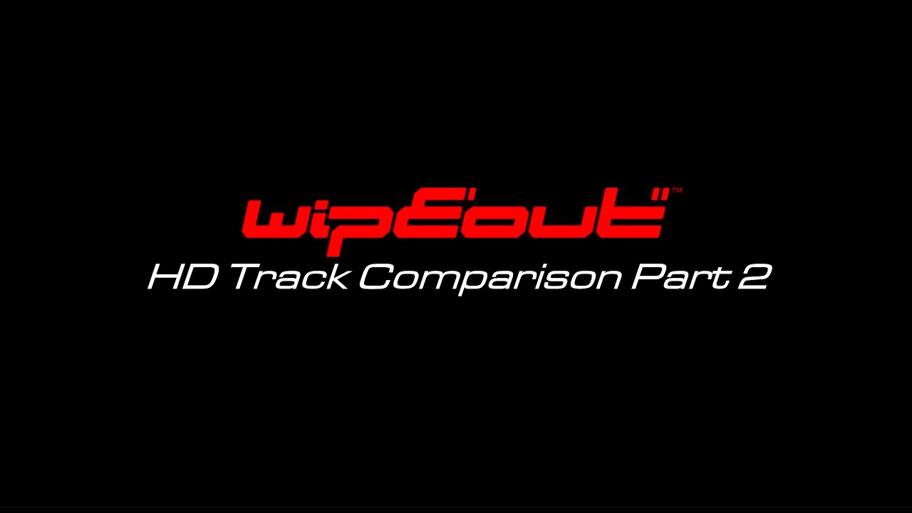 Track Comparison: WipEout HD vs WipEout Pulse