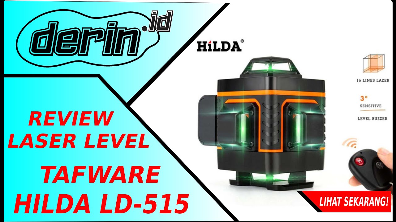REVIEW LASER LEVEL TAFFWARE HILDA LD-515