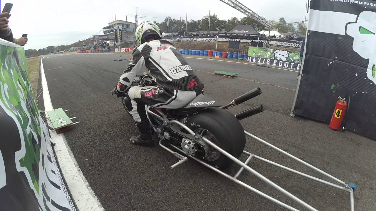 DamSport Bi-cylinder winner and track record @scooterpower Salbris