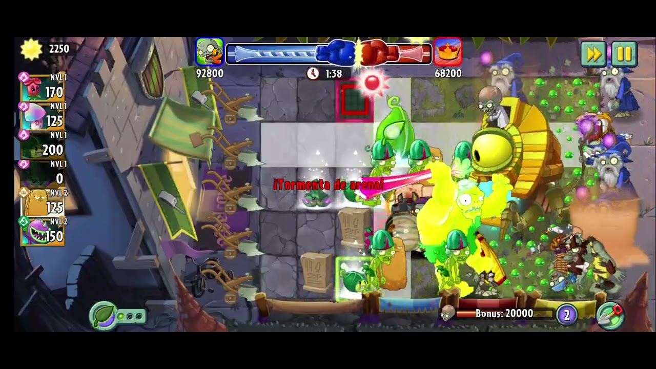 Mi segundo video de plantas versus zombies