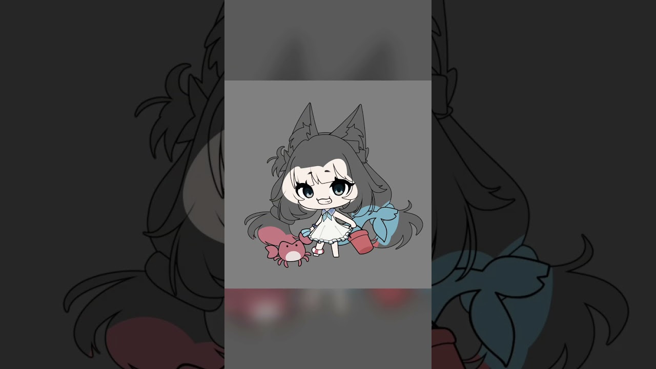 Sameko saba chibi 🐟 timelapse 