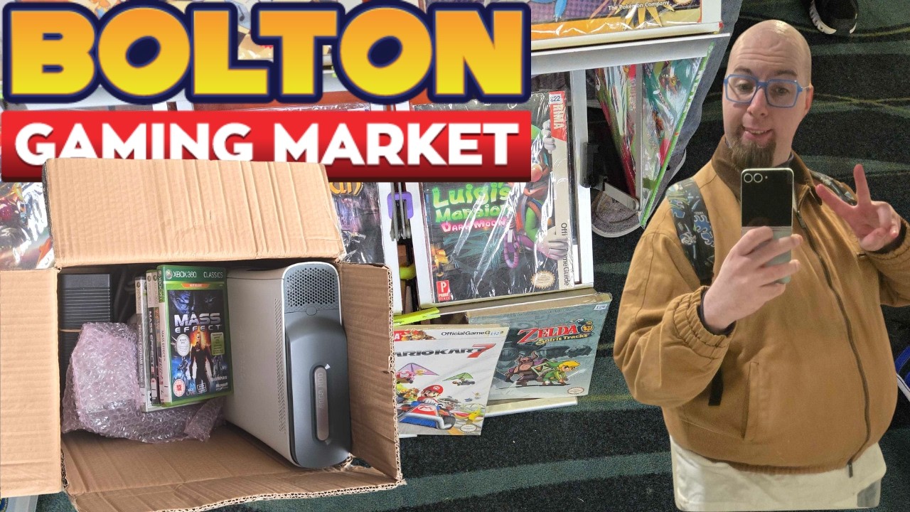 I got a BARGAIN at the Bolton Gaming Market!