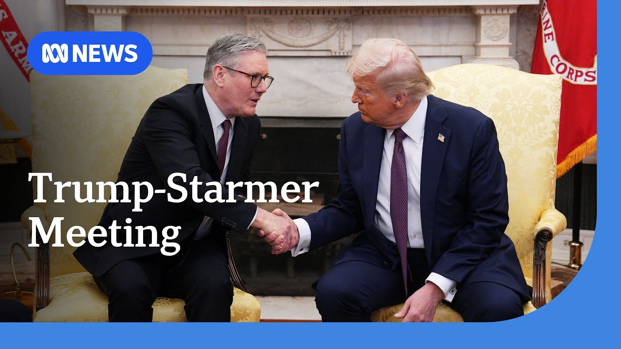 Donald Trump asks what AUKUS means as he accepts King Charles’ invitation to the UK | ABC NEWS