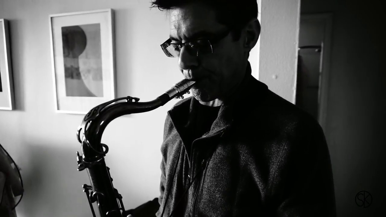 Ken Gioffre playing his DM Origin tenor sax mouthpiece