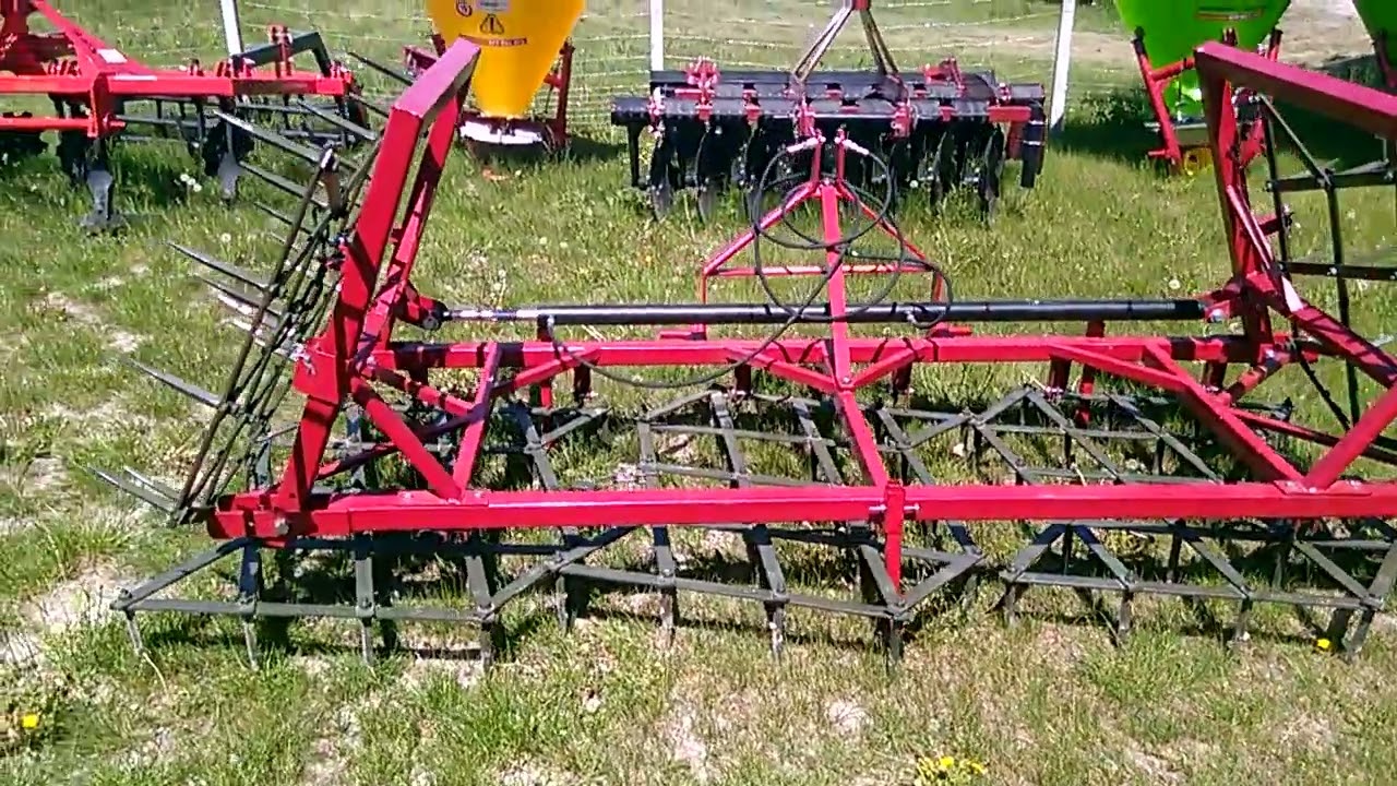 STALOVY Brona 5-polowa hydraulicznie składana prezentacja BARCHACZÓW 40, 731-30-20-15