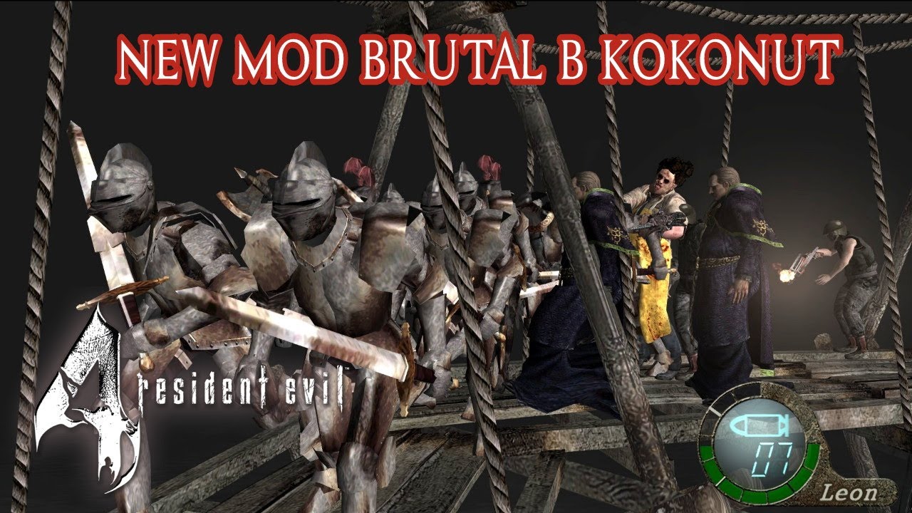 Resident Evil 4 UHD : Mod B Kokonut Revenge New Game Pro #5