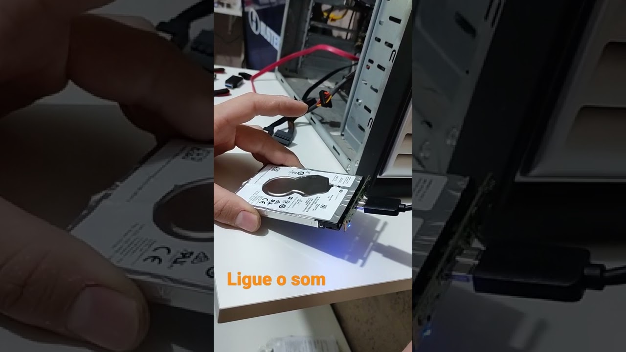 Se seu HD fizer barulho, desligue imediatamente, envie para ABBDATA especializada em recuperação