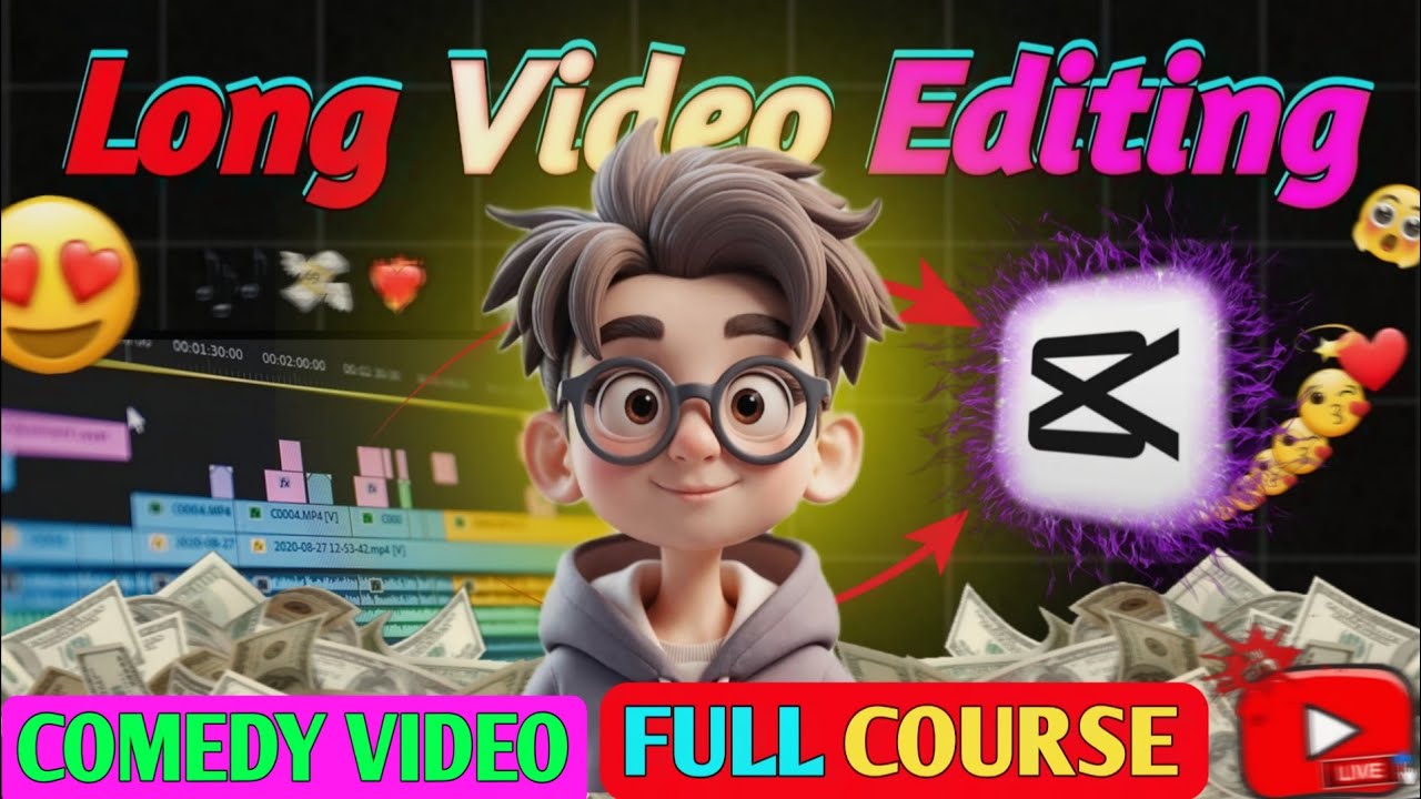 LONG VIDEO EDITING || COMEDY EDITING TUTORIAL || CAPCAT EDITING || PRANJUL GYAN || 