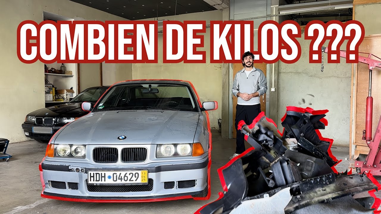 On vide l'intérieur du E36! - Projet M328