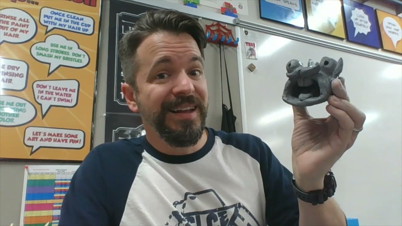 Pinch Pot Monsters! - An Elementary Clay Sculpting Lesson